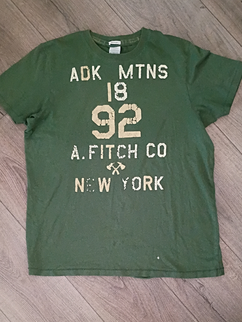 Vintage Abercrombie & Fitch's Nod To Historic Roots Ringspun SOFT Cotton RARE